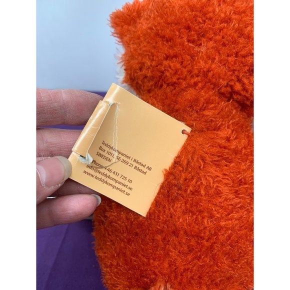 TeddyKomplaniet Forest Friends Red Fox 12” Plush Stuffed Animal Plastic Eyes - Picture 6 of 13